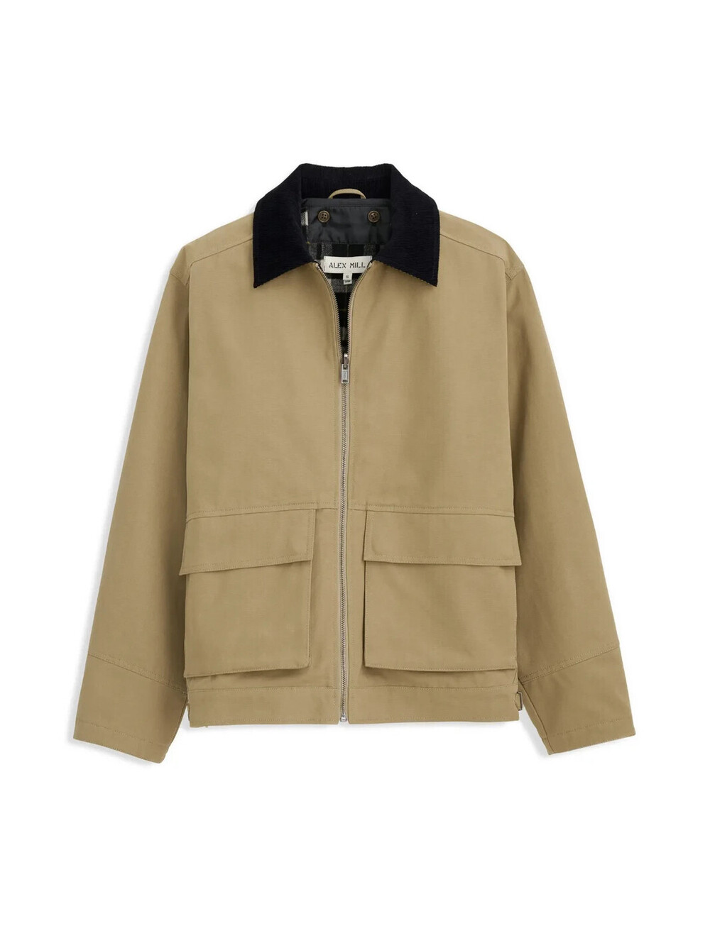 NEW, Alex Mill Essex Cotton Canvas Jacket in Khaki Sz M #SJ2578